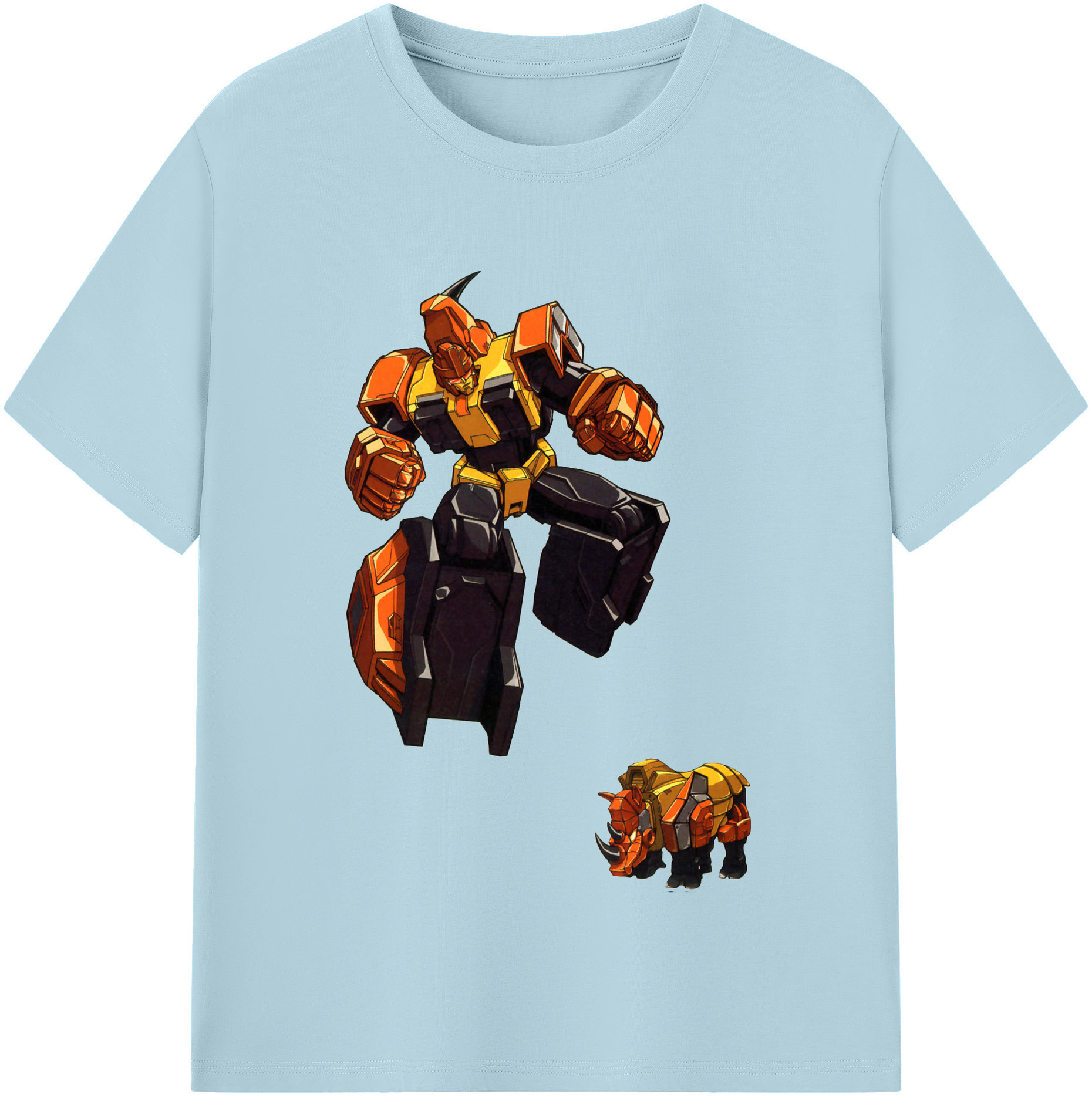 （画像用）  綿100％半袖Tシャツ（フロントプリント）